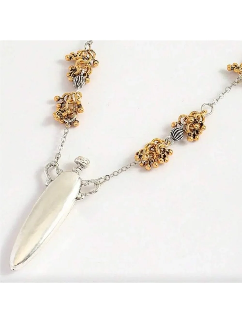 New! Zara Mixed Metal Chain Necklace (1009) NWOT